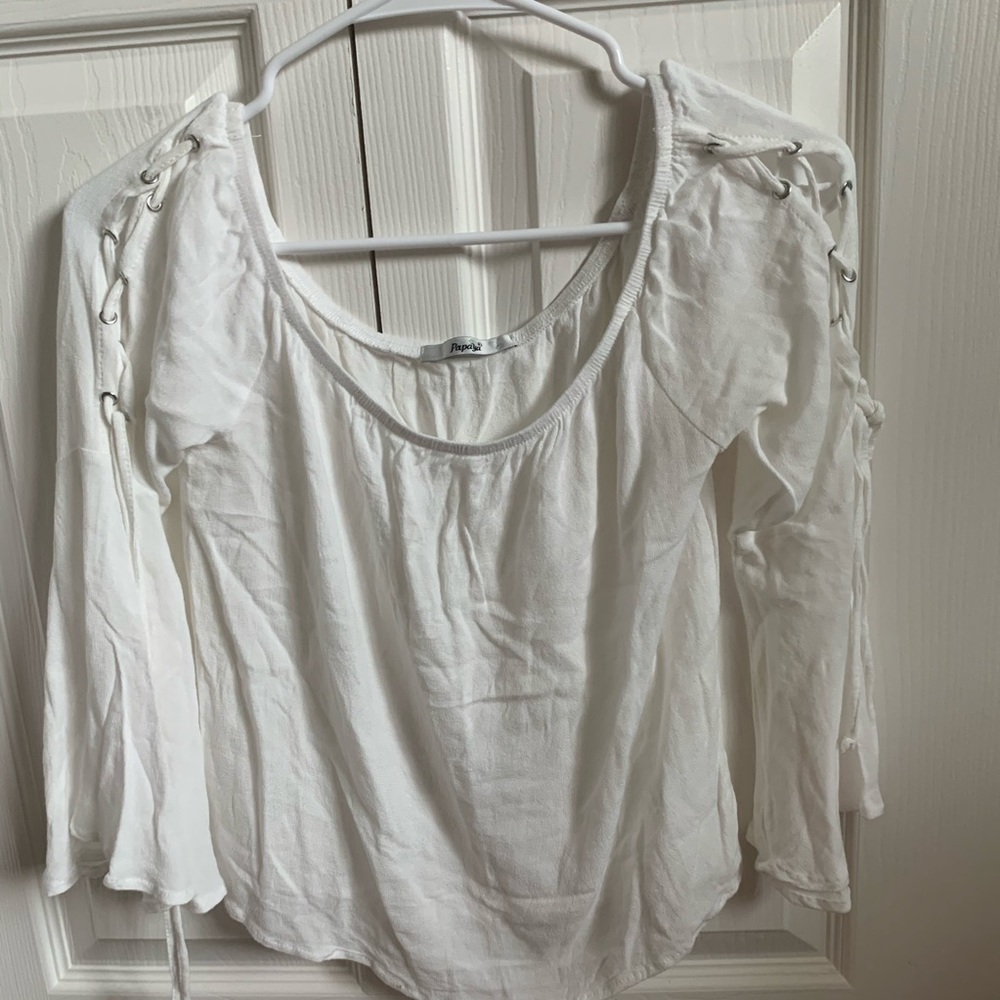 Flowy white blouse size XS/S